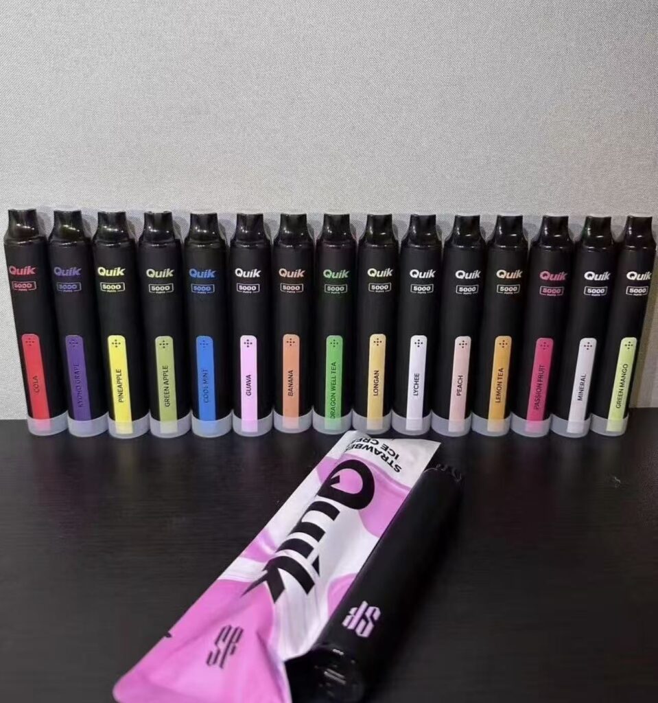 泰國Quik小黑條5000口一次性電子煙:台灣熱銷的東南亞爆款全解析 3 Quik小黑條