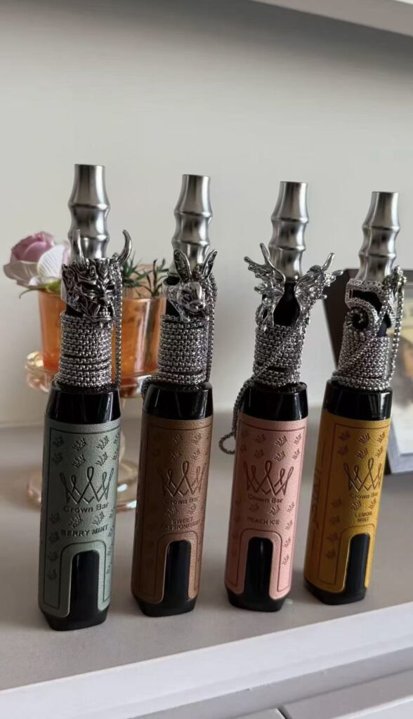 阿爾法赫水煙Crown Bar 15000口一次性電子煙:台灣玩家的奢華體驗指南 2 阿爾法赫水煙