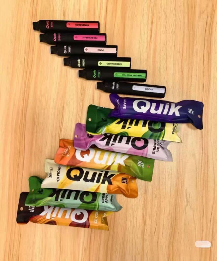 QuiK小黑條5000口:台灣一次性電子煙市場的性價比之王 3 QuiK小黑條