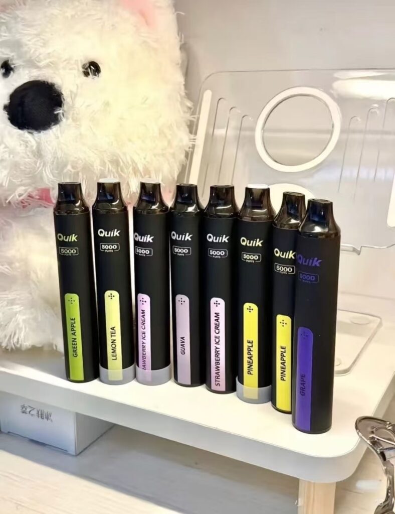 QuiK小黑條5000口:台灣一次性電子煙市場的性價比之王 4 QuiK小黑條