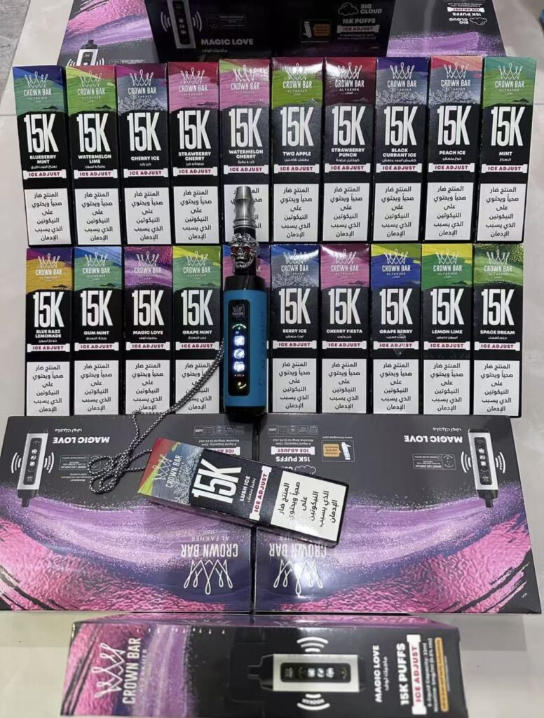 【終極評測】阿爾法赫水煙 Crown Bar 15000口一次性電子煙:水煙工藝與冰感科技的完美結合 4 阿爾法赫水煙