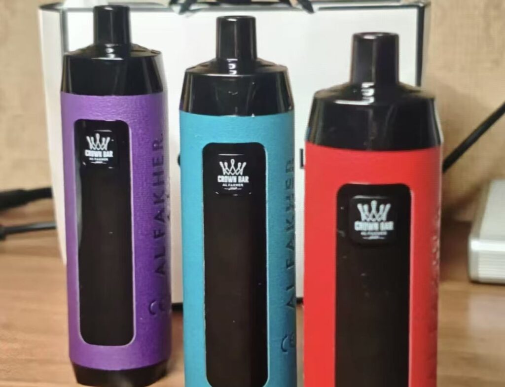 【終極評測】阿爾法赫水煙 Crown Bar 15000口一次性電子煙:水煙工藝與冰感科技的完美結合 3 阿爾法赫水煙